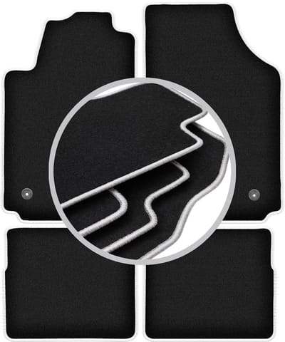 CARLUX-SILVER automatten voor: Audi A2 hatchback (2000-2005)