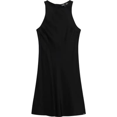 Superdry - Satijnen Racer mini-jurk - Dames - Jurken