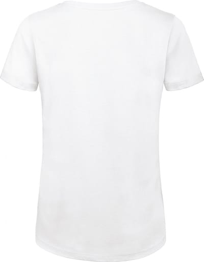 B&C Organic Cotton Inspire Crew Neck T-shirt / Woman CGTW043 - White - L