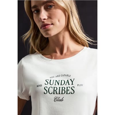 Shirt met tekst