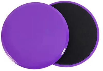 Dailygoods- Sportskateboard met Core Sliders - Glijschijven - Fitnessapparaten - Training voor het hele lichaam - Dubbelzijdig - 18 x 18 cm