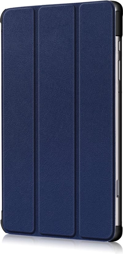 Arara Hoes Geschikt voor Samsung Galaxy Tab A7 Lite (8.7 inch) Tri-Fold bookcase - Donker Blauw