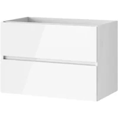 Tiger Wastafelonderkast Condo 80cm - Hoogglans Wit - Met 2 Lades