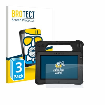 BROTECT - Screenprotector voor Zebra XPad L10ax - Folie Beschermfolie Beschermglas matte 3 Stuks