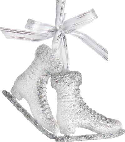 Ice Skates With Glitter 4.2 Inch