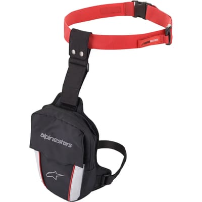Alpinestars Access Thigh Zwart Rood Wit -