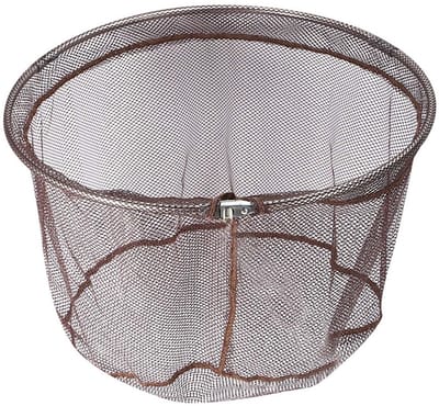Dailygoods- Visnet Sneldrogend - Schepnet Vissen - Multifunctioneel Net - Drielaags Roestvrij Staal - Outdoor Accessoire - Sterke Ondersteuning