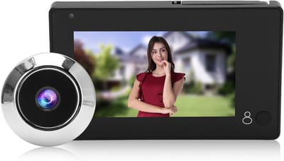 Slimme Draadloze Deurbel Camera met 4.3 Inch Kleurenscherm en Groothoek