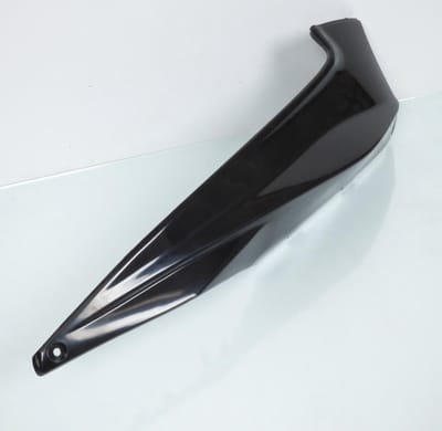 Rechter bodemplaat TNT voor Yamaha 500 T-Max scooter 2001 tot 2007, zwart, om te lakken, nieuw