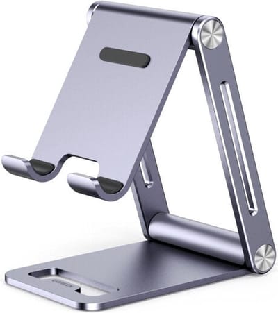 UGREEN Verstelbare Telefoonhouder - Aluminium - Hoogte verstelbaar