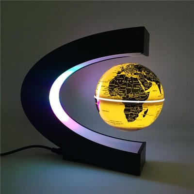 zwevende lamp globe wereldkaart bal lampen globe glow magnetische levitatie led nachtlampje zwevende wereld aardse nieuwigheid UK Plug