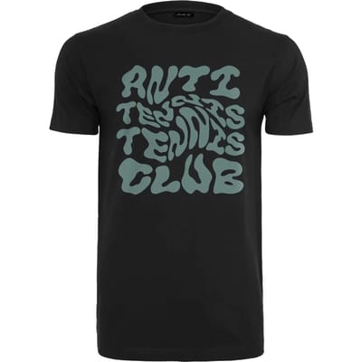 Mister Tee - Anti Tennis Club Heren T-shirt - XS - Zwart