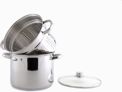 Haute Cuisine - Pastakoker 24 cm - Inox - 8 L