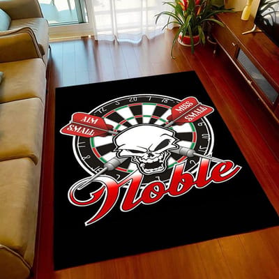 Sport tapijt dartbord print tapijt speelkamer woonkamer slaapkamer Gebied antislip tapijt deurmat verjaardag Kleden cadeau huis 40x60cm16x24in