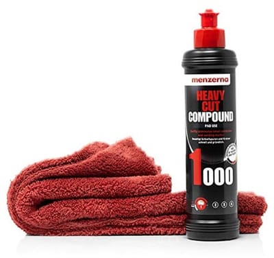 Polijstset voor Auto - Heavy Cut Compound en Microvezeldoek voor Perfecte Autoverzorging