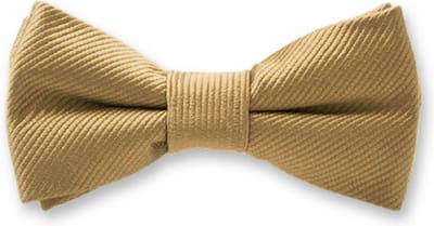 E.L. Cravatte Kinderstrik - Goud - 100% Zijde Kinder Vlinderdas