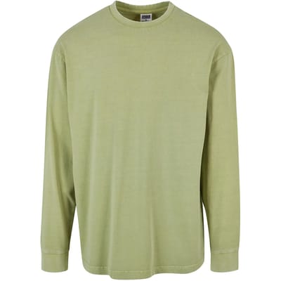 Met zuur gewassen T-shirt met lange mouwen Urban Classics Heavy Boxy