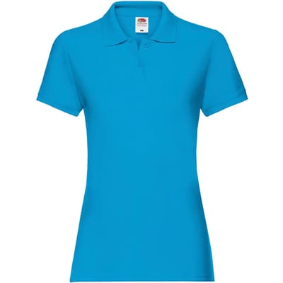 Damespolo Fruit of the Loom Premium