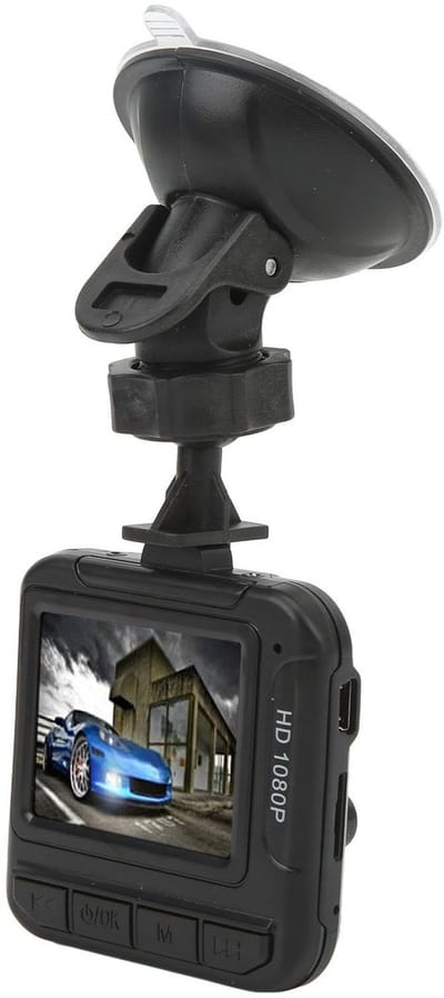 Dailygoody - Dashcam - Duurzame Autorecorder - Bewegingsdetectie en Continue Opname - 14 x 11 x 7 cm - Veilig Rijden - Geschikt voor Auto's - Compacte...