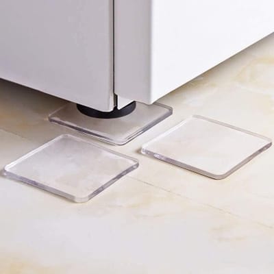 Ondersteuning voor Wasmachine met Anti-Vibratie en Antislip - Rubberen Voetkussen - Geluiddemper met Siliconen