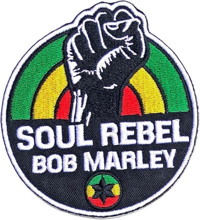 Bob Marley - Soul Rebel Patch - Multicolours