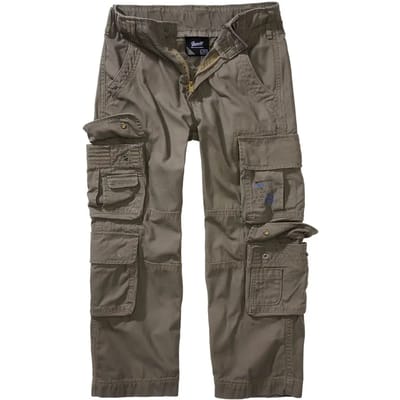 Brandit - Pure Kinder Cargobroek - Kids 122/128 - Groen