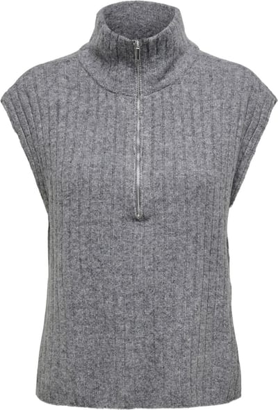 ONLY - ONLJEANETT LIFE SL RIB HIGHNECK CC KNT - Meisjes - Gebreide truien