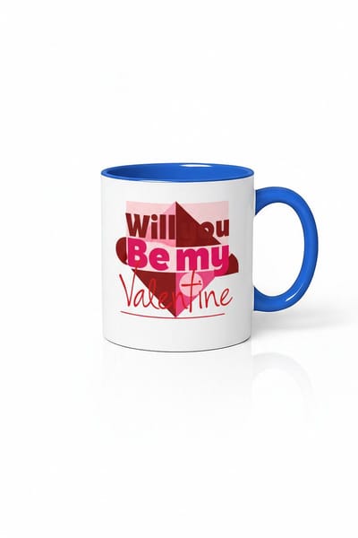 Valentijnsmok 'Will you Be my Valentine' - Romantisch Cadeau voor Valentijnsdag