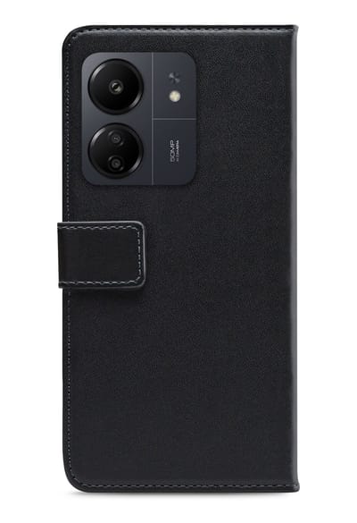 Mobilize Telefoonhoesje geschikt voor Xiaomi Redmi 13C Hoesje | Mobilize Classic Gelly Wallet Bookcase Portemonnee | Pasjeshouder voor 2 Pasjes | Telefoonhoesje voor Pinpas / OV Kaart / Rijbewijs - Zwart