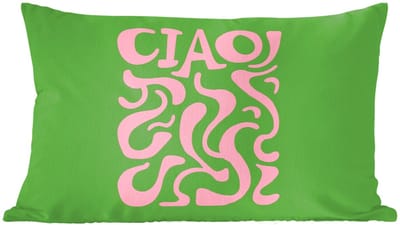 Sierkussens - Kussentjes Woonkamer - 60x40 cm - Abstract - Roze - Ciao - Vormen