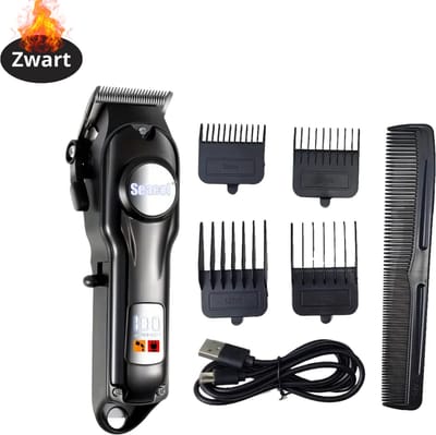 Nivard Tondeuse - Bodygroomer Mannen - Scheerapparaat - Baardtrimmer - Zwart