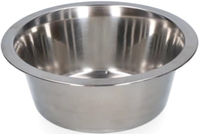 Excellent Voer-/ Drinkbak - 750 ml - Voorkomt kantelen en morsen - RVS - Ø 16 cm