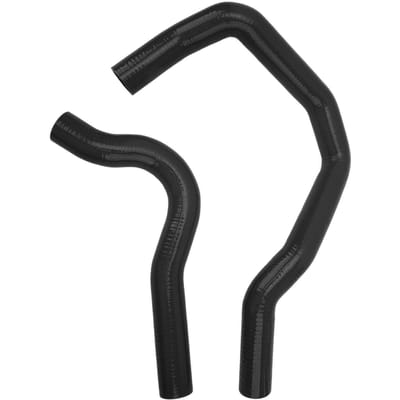 Radiator Koelvloeistofslang Kit Hoge Temperatuurbestendig Duurzaam Siliconen Radiatorslang voor Civic Type‑R EK4 EK9 zwart