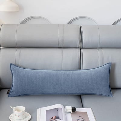Housse de coussin jeté 30x70/30x90/30x120cm Housse de coussin minimaliste nordique Décor Housse de coussin décorative pour la maison Grande taille 30x70cm