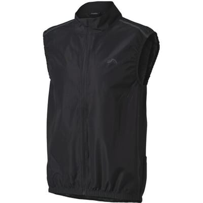 CRIVIT Heren sportbodywarmer (Zwart, S)