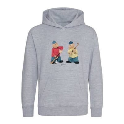 Hingly Hooded sweater Buurman & Buurman Hockey Grijs 116