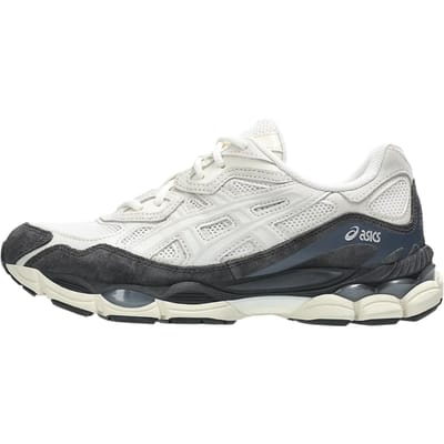 ASICS Gel NYC Wit Rookgrijs Unisex Sneakers 1203A383-111 37 white