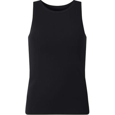 ESMARA Geribde dames bh-top (Zwart, M (40/42))