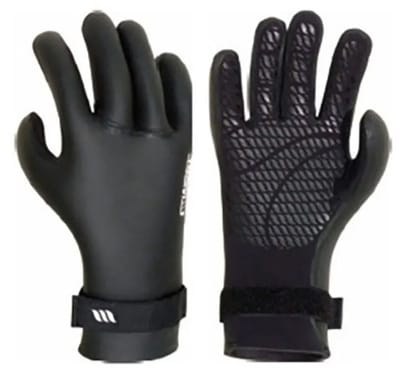 West 5 Fingers Handschoenen 1.5 Mm Zwart L