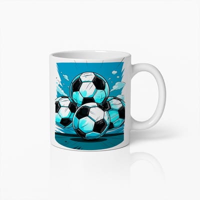 Voetbal Mok – Leuke Soccer Koffiemok voor Sportfans en Wedstrijdliefhebbers