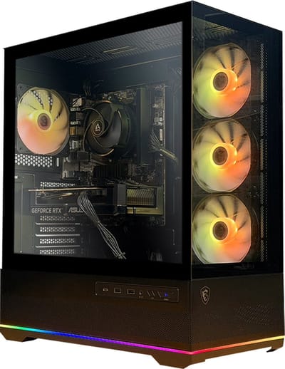 Xgaming Gladiator Gaming PC - Intel i5 12400 - Nvidia GeForce RTX 5060 Ti - 16GB DDR4 - 500GB NVME SSD