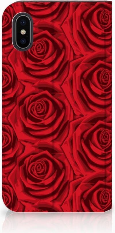 Apple iPhone X | Xs Smart Cover Red Roses