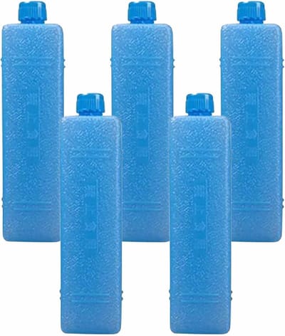 Koelaccu Set - Koelelementen Lunchbox - Lange Koeling Voedsel - Duurzaam en Lekvrij - 200 ml Per Stuk - Blauw