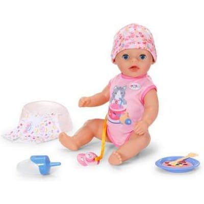 Zapf Creation BABY Born Soft Touch Little Girl Lena 36cm meisje Poppen met functies Interactieve poppen