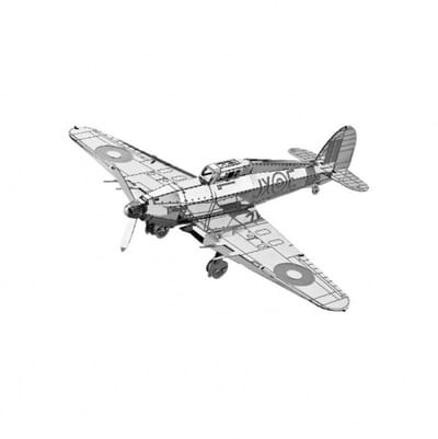 Bouwpakket Modelbouwpakket Jachtvliegtuig Hawker Hurricane- metaal