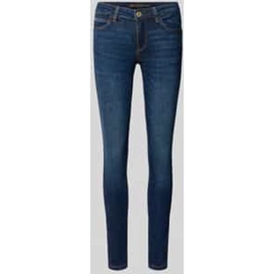 Slim fit jeans van katoenmix model 'Curve'