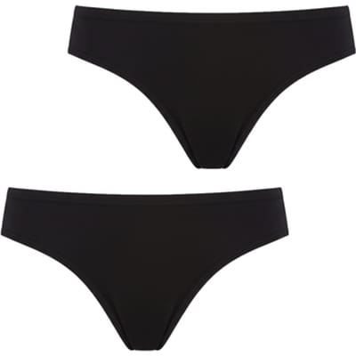 Set van 2 Micromodal Bikini Slipjes voor Vrouwen Q107