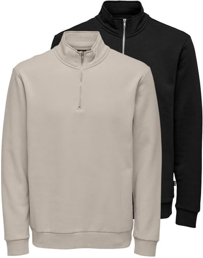 Only & Sons Heren sweattroyer 2 pack Ceres