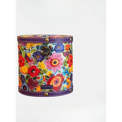 Lente bloesem ronde tissue koker tissue opbergdoos meerkleurige tissue doos