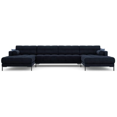 U-hoekbank Bali velvet | Cosmopolitan Design